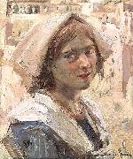 Alexander Ignatius Roche Peasant Girl oil painting